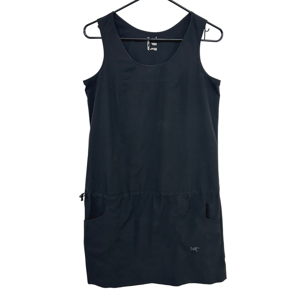 Arc'teryx Contenta Dress Womens S Black Utility Travel Gorpcore Minimalist